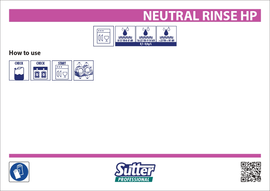 Abrillantador Auto NEUTRAL RINSE 20Kg - Imagen 2