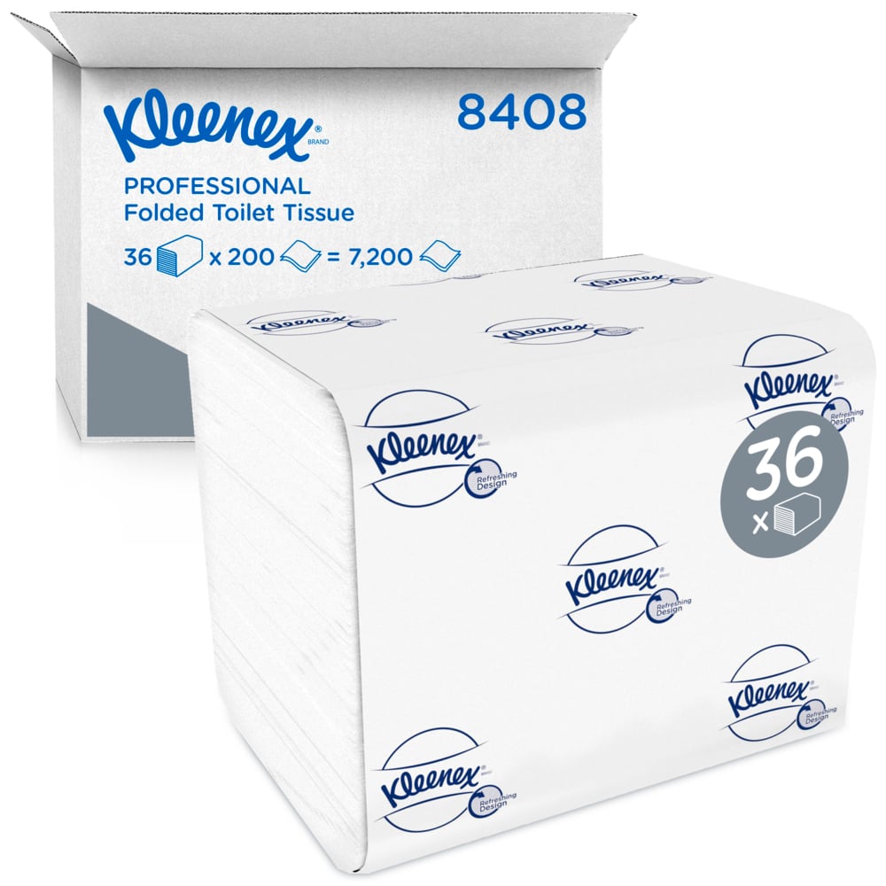 Higienico Interplegado Kleenex Ultra (7200Unds/Cj)