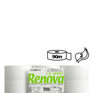 Higienico Jumbo Renova Green 90M 2C (12R/Fardo)