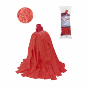 Fregona Ressol Microfibra Terry Roja
