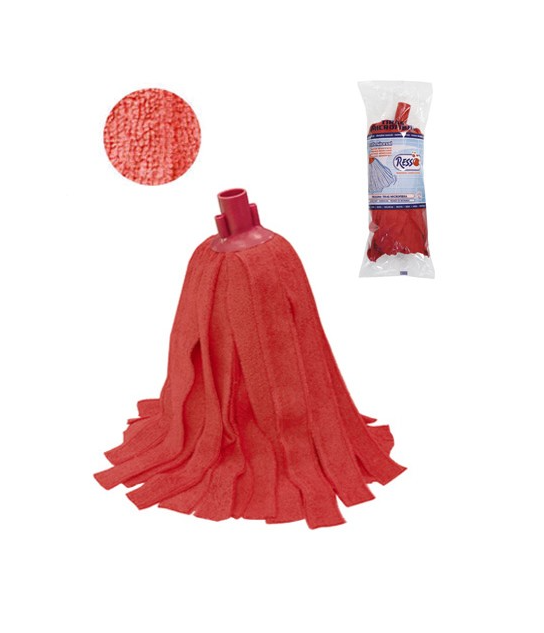 Fregona Ressol Microfibra Terry Roja