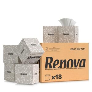 Klinex Faciales Renova Cubo  18cubos/Cj