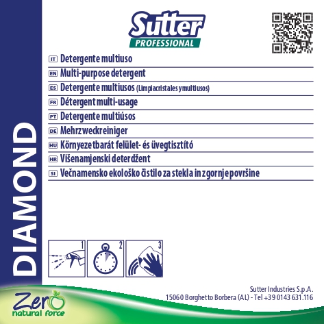 Diamond Multipurpose Glass Cleaner (12Undsx750ml) - Image 3