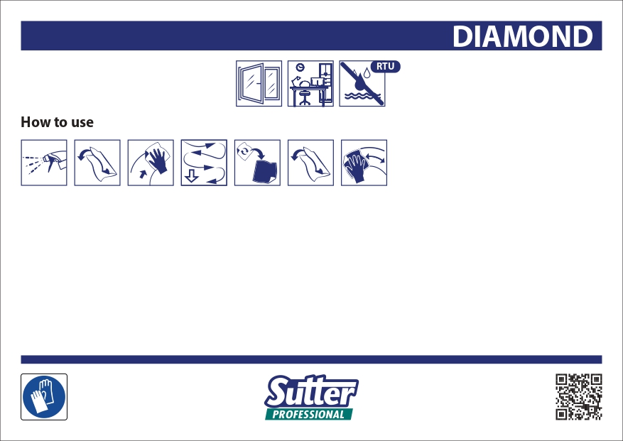 Diamond Multipurpose Glass Cleaner (12Undsx750ml) - Image 2
