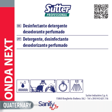 Detergente Desinfectante ONDA HA (4Undsx5Kg) - Imagen 2