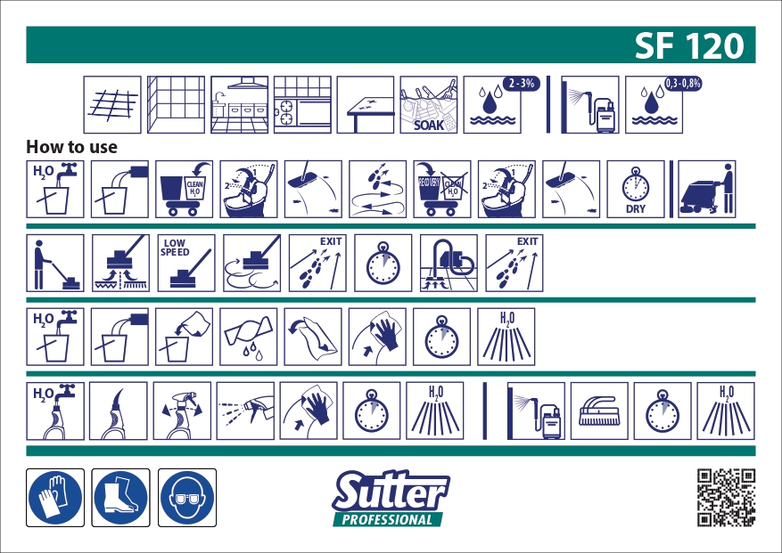 Desengrasante S.F. 120 Ecolabel (4Undsx5Kg) - Imagen 2