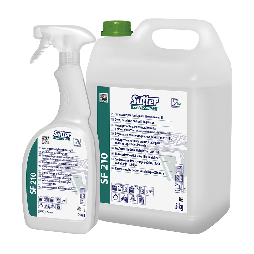 Degreaser HORNES AND PLANCHAS SF210 (4Undsx5Kg)